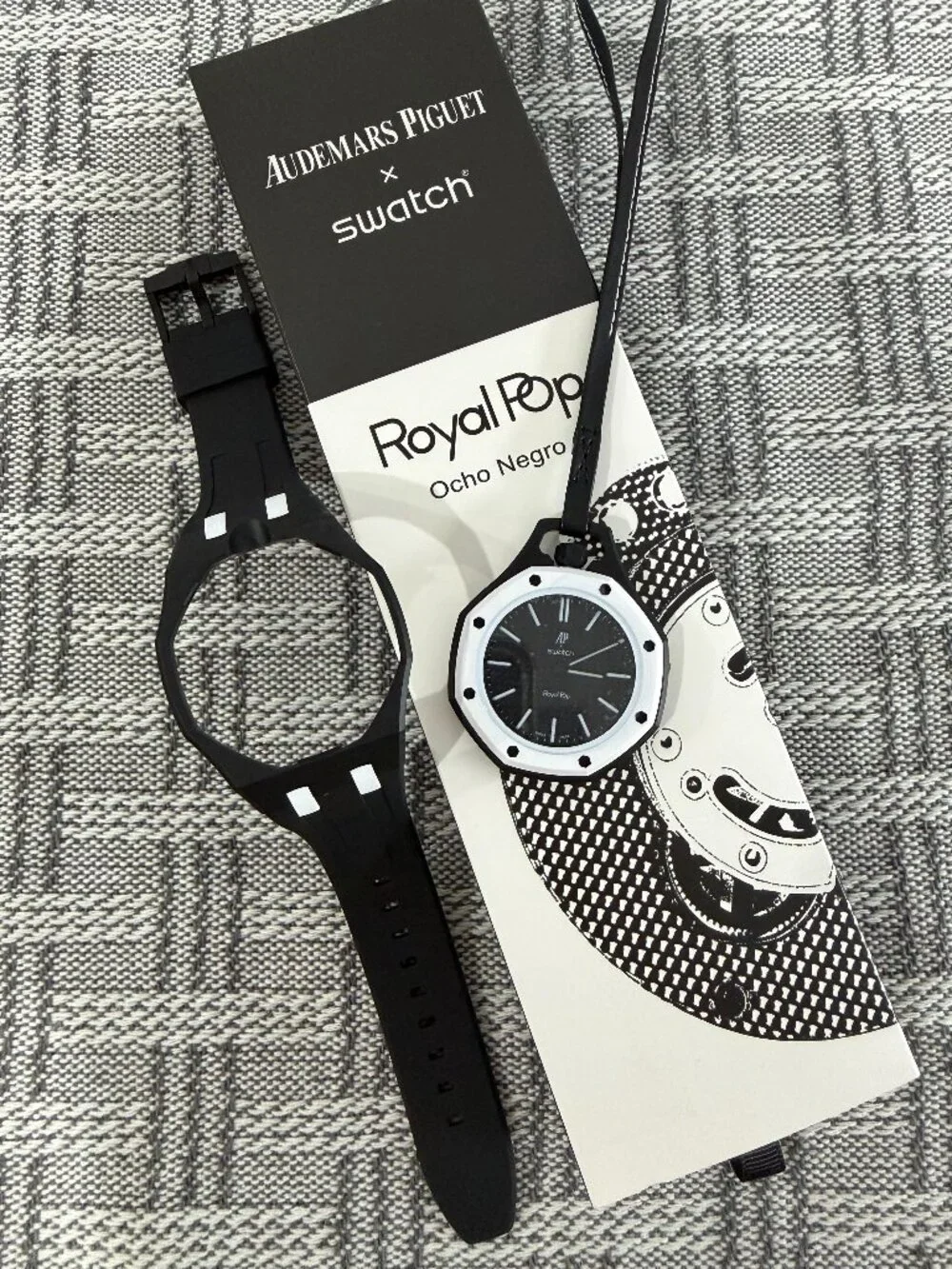 💫Swatch x AP Royal POP Collaboration Pocket Watch